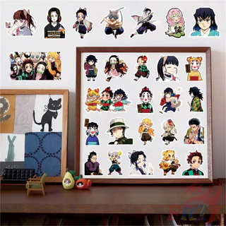 80ชิ้น/เซ็ต ❉ สติ๊กเกอร์ Kimetsu No Yaiba ❉ สติ๊กเกอร์ DIY Fashion Doodle Decals