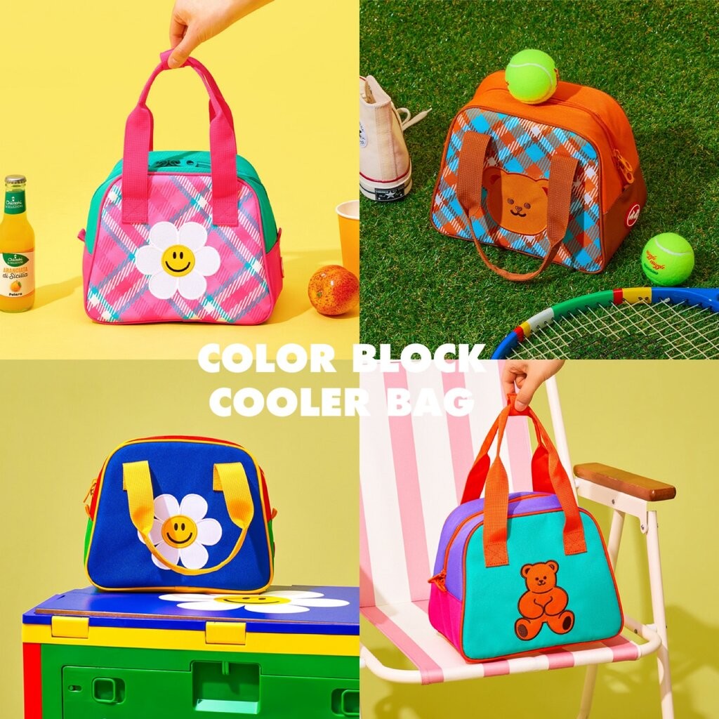 Wiggle Color Block Cooler Bag / กระเป๋าใส่กล่องข้าว เก็บอุณหภูมิ กระเป๋าใส่ของ