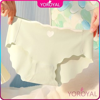 YOROYAL Celana Dalam Wanita Premium Quality Seamless Celana Dalam Wanita Motif Gelombang CD Seamless Wanita 1005