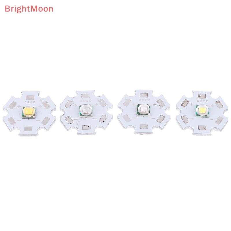 Brightmoon XML2 XM-L2 10W สีขาวสีแดงสีเขียวสีฟ้าสีเหลืองชิป LED พลังงานสูง + 16/20 มม.PCB Nice