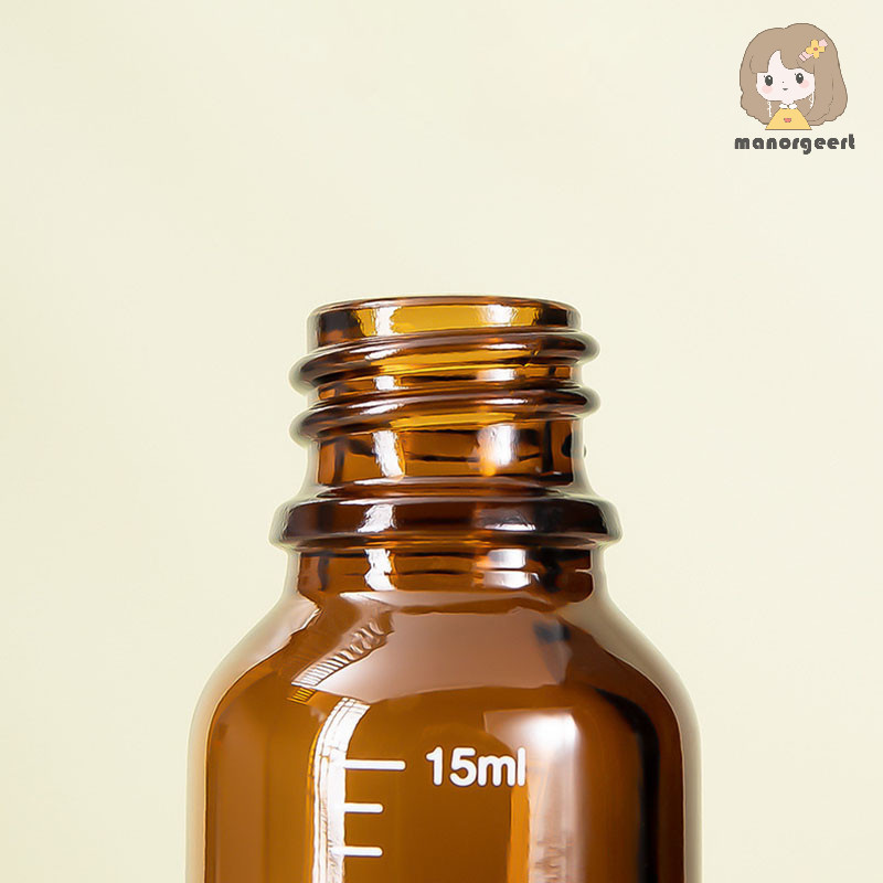 [LO] ขวดดรอปเปอร์ขนาด 5 มล.-100 มล. พร้อมสเกล Reagent Eye Drop Amber Glass ขวดปิเปตเหลวขวดรีฟิล Travel TH