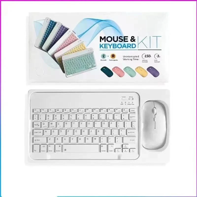 แป้นพิมพ์บลูทูธสําหรับ Android Windows สําหรับ Xiaomi Pad 7 6 5 6S Pro Redmi Pad SE 11 Pad Pro 12.1 2024 คีย์บอร์ดไร้สายเมาส์ thumbnail 10