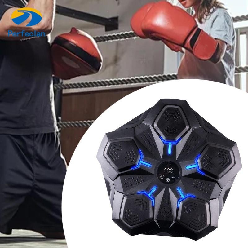 Perfeclan Music Boxing Machine Wall Mount Punching Pad Interactive Boxing Training