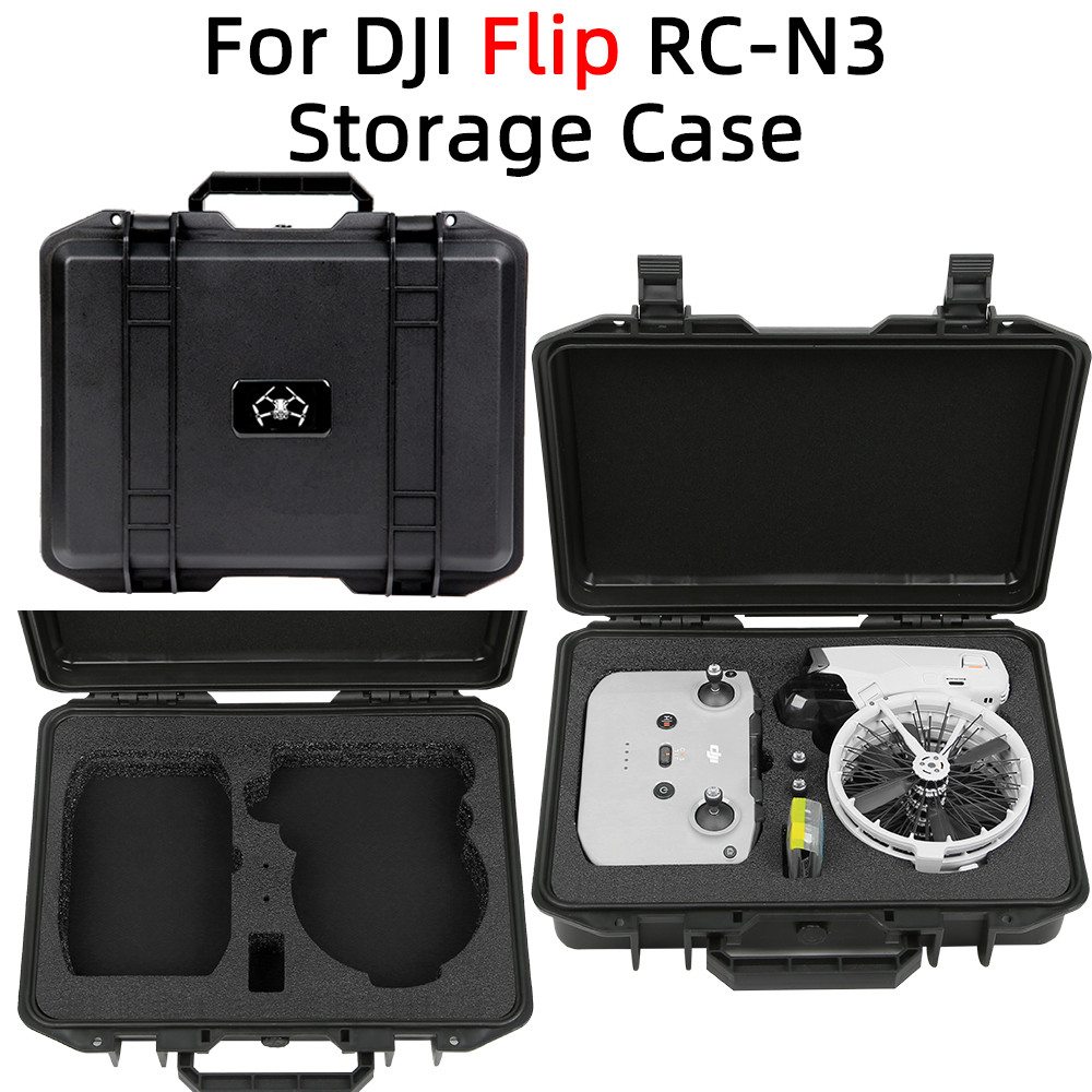 สําหรับ DJI Flip Mini กล่องเก็บสําหรับ DJI Flip RC-N3 รีโมทคอนโทรลสําหรับ DJI Flip Hand-พกพากรณี