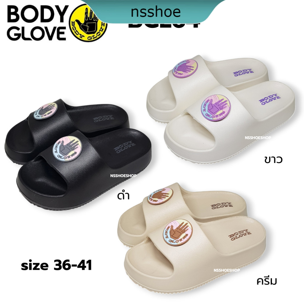 [พร้อมส่ง] ใหม่!!! Body Glove รองเท้าแตะแบบสวม ผู้หญิง รุ่น BGL64 size 36-41