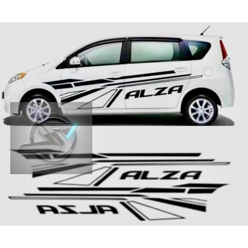 S812 Perodua Alza รถไวนิล Decal สติกเกอร์