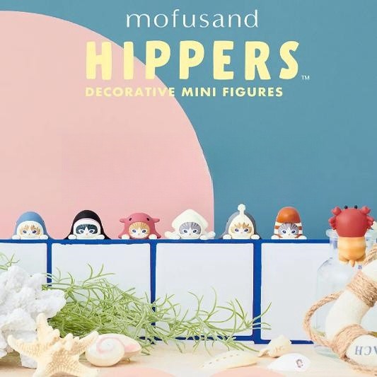 Sonny Angel Mufusand แมว Hippers Party Series กล่องตาบอดตุ๊กตาน่ารัก กล่องโชคดีของเล่นอุปกรณ์โทรศัพท์มือถือของขวัญ