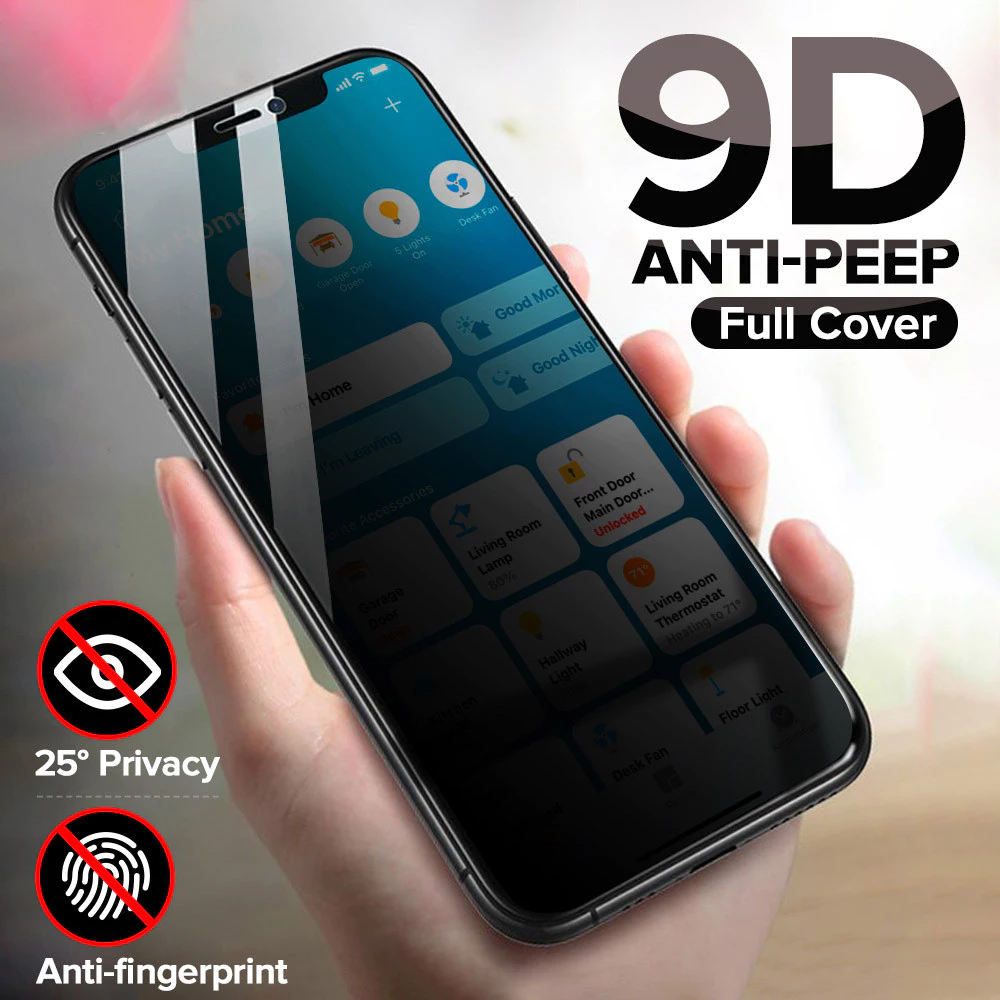 Anti Spy ฟิล์มกระจก For iPhone 11 จอไอโฟน 17 13 15 16 Pro Max 12 14 7 8 Plus Air XR X Xs 6s 6 7 SE 16promax ฟิล์มกันรอย