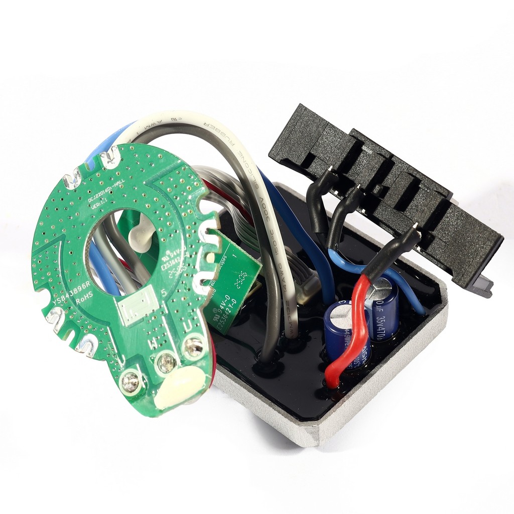 DONG CHENG อะไหล่ PCBA #52 ใช้กับสว่านกระแทกไร้สาย 20 โวลต์ รุ่น DCJZ20160i (ดองเช็ง)