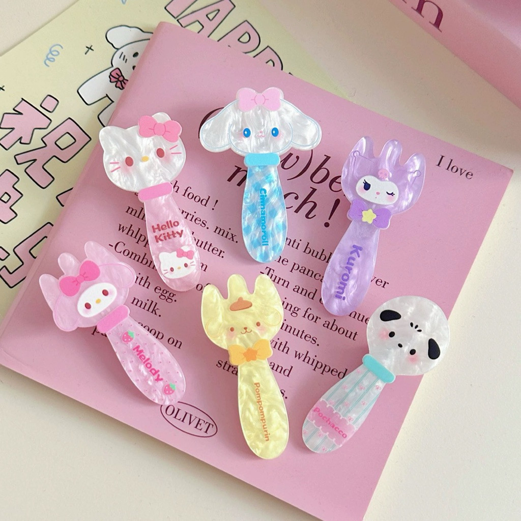 O1311 กิ๊บติดผมแฟชั่น ลายการ์ตูนน่ารัก พร้อมส่งในไทย