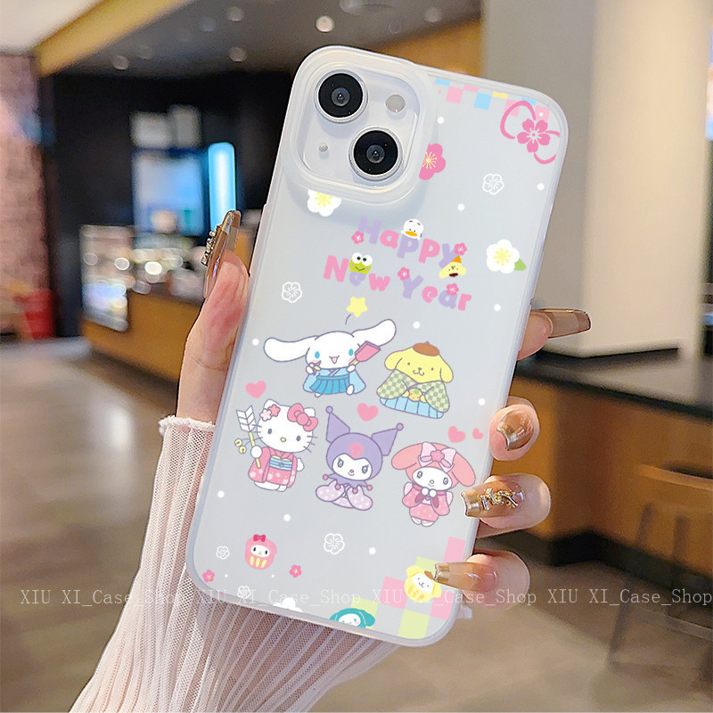 🧸กรณีโทรศัพท์เข้ากันได้กับ IPHONE 16PRO MAX 15PRO MAX 14PRO MAX iPhone 13 Pro 12 PRO 7PLUS สครับ ป้อ