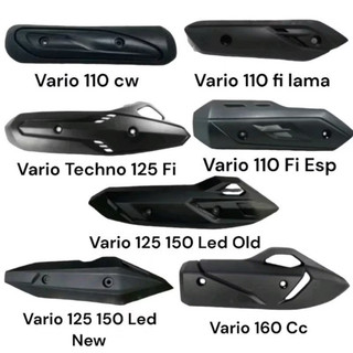 JBM Promo Cover Tutup Knalpot Honda Cover Pelindung Knalpot Vario Techno Vario 110 125 150 Vario Fi Esp Led Vario 160 Vario Carbu Karbu Universal