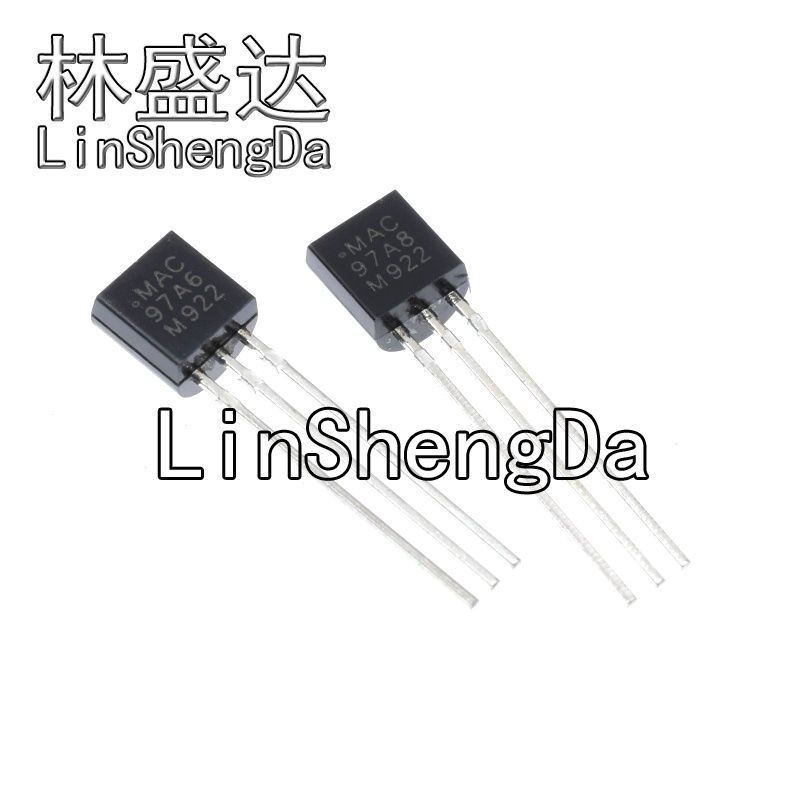 MAC97A6 MAC97A8 Single Two-Way Controllable Silicon 97A6 97A8 TO-92 In-Line Triode