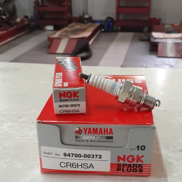 CR6HSA SPARK PLUG Yamaha Mio J, Mio M3 SZ, Soul GT, XRide, Fino Fi, Jupiter Z1 94700-00372 PTF