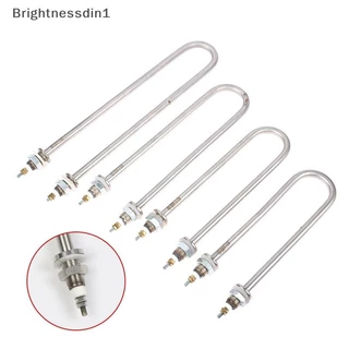 [Brightnessdin1] U ประเภท 220V ท่อความร้อนไฟฟ้า U-shape องค์ประกอบความร้อน U ประเภทหลอดความร้อน 1KW/1.5KW/2KW/3KW Boutique