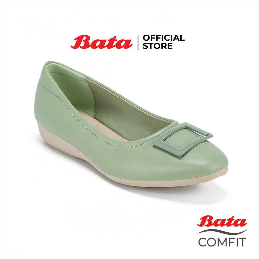 Bata บาจา Comfit รองเท้าคัทชูแบบสวม สำหรับผู้หญิง รุ่น LA BELLE 2 สีฟ้า 5019178 สีชมพู 5015178 สีเขียว 5017178