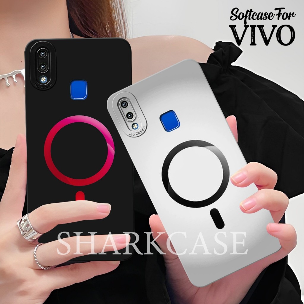 HP [SHARK CASE] Softcase Vivo V9 / V5 Plus / V7 Plus / Z1 Pro / V15 / V15 Pro - Last Cool Apple Logo