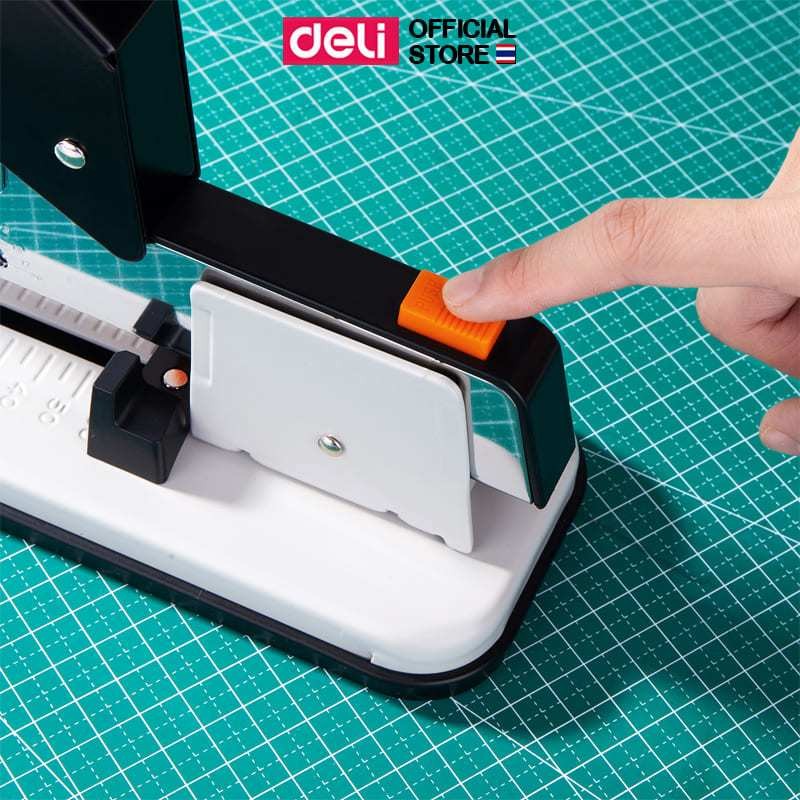 เครื่องเย็บกระดาษ Deli 0399 ขนาดใหญ่ แข็งแรง ทนทาน ใช้งานสำนักงาน Heavy Duty Stapler ราคา ถูกที่สุด ดีลบีเคเค แกลเลอรีภาพที่ 5
