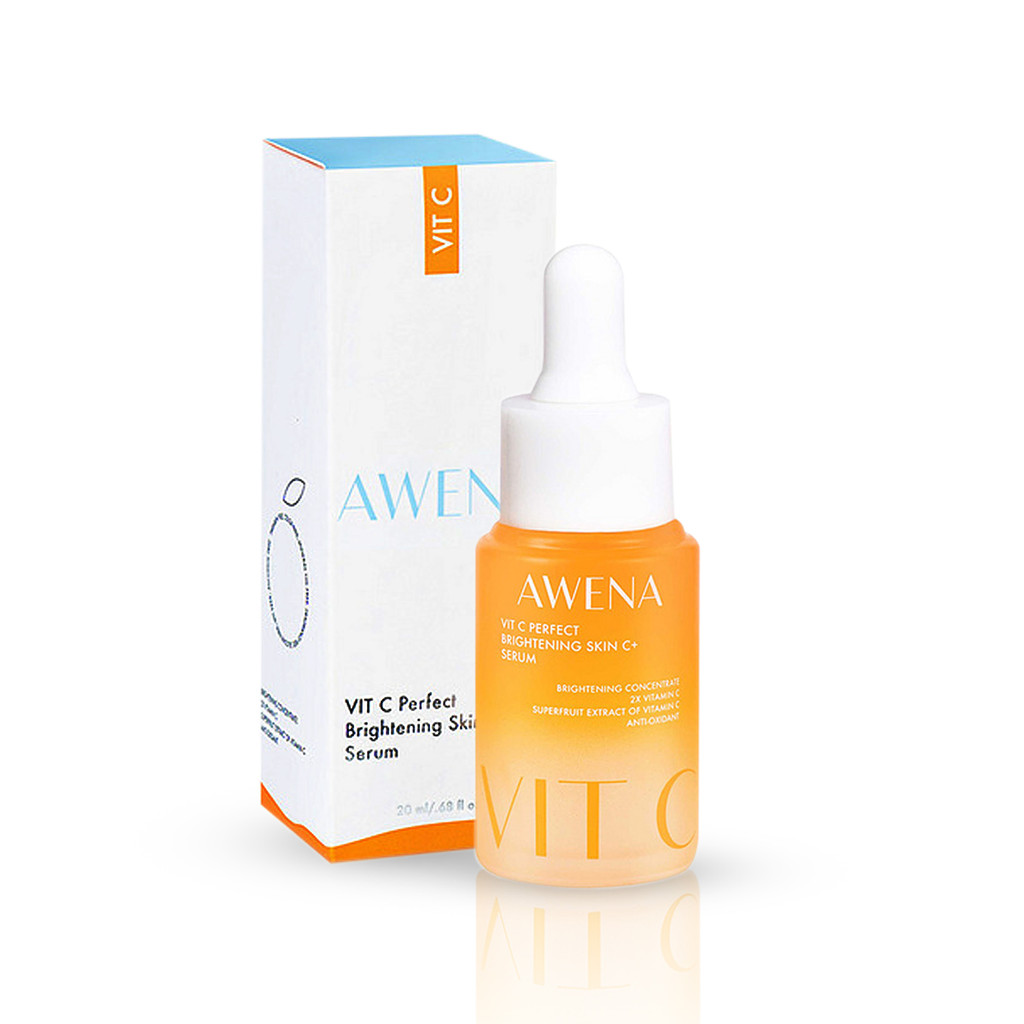 AWENA VIT C Perfect Brightening Skin C+ Serum เซรั่มวิตซี สำหรับบำรุงผิวหน้า ขนาด 15ml TIERRA