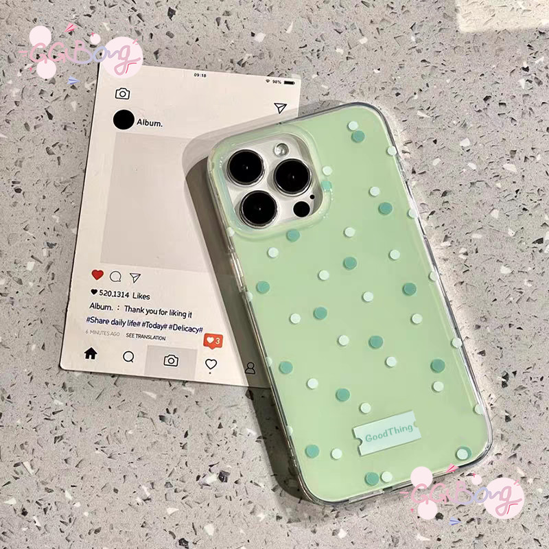 เคสไอโฟน 16 13 สำหรับ IPhone XR 11 15 13 12 16 14 Pro Max XS X 16Plus Max 15 7 8 16 Plus ปก IMD สุดหรูลายจุดใหม่ - ภาพย่อย 3