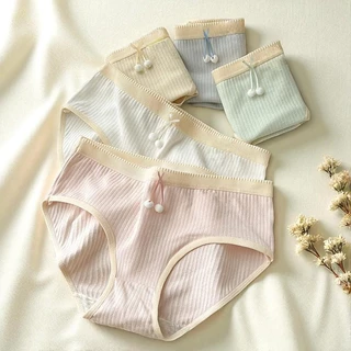 ‼️New Arrival‼️กางเกงชั้นใน สไตล์เกาหลี ผู้หญิง สีพื้น ผ้ายืดนุ่ม ใส่สบาย ระบายอากาศได้ดี ราคาถูก คุ้มค่า พร้อมส่ง