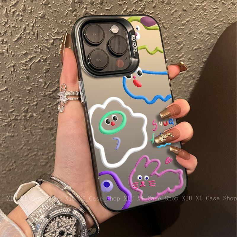💖New💖-เคสไอโฟน เข้ากันได้กับ iPhone 16 15 เคสไอโฟน 16ProMax 15 iPhone 13 11 XS XR 7P กรณีนุ่มน่ารัก-HLMSCY360