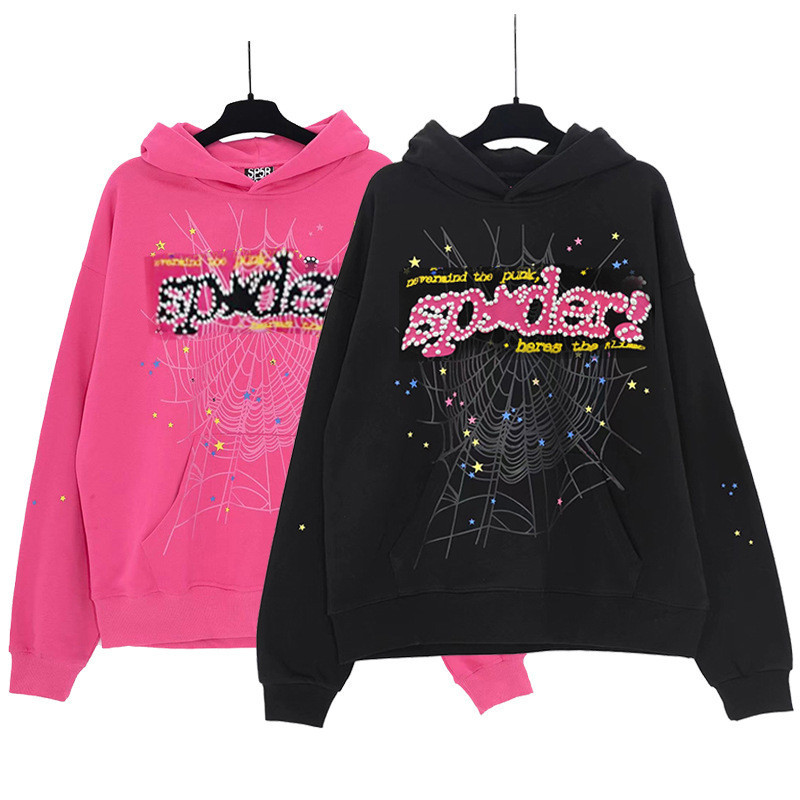 เสื้อ Sp5der คุณภาพสูง มีฮู้ด และการ์ดกีฬาอเมริกัน