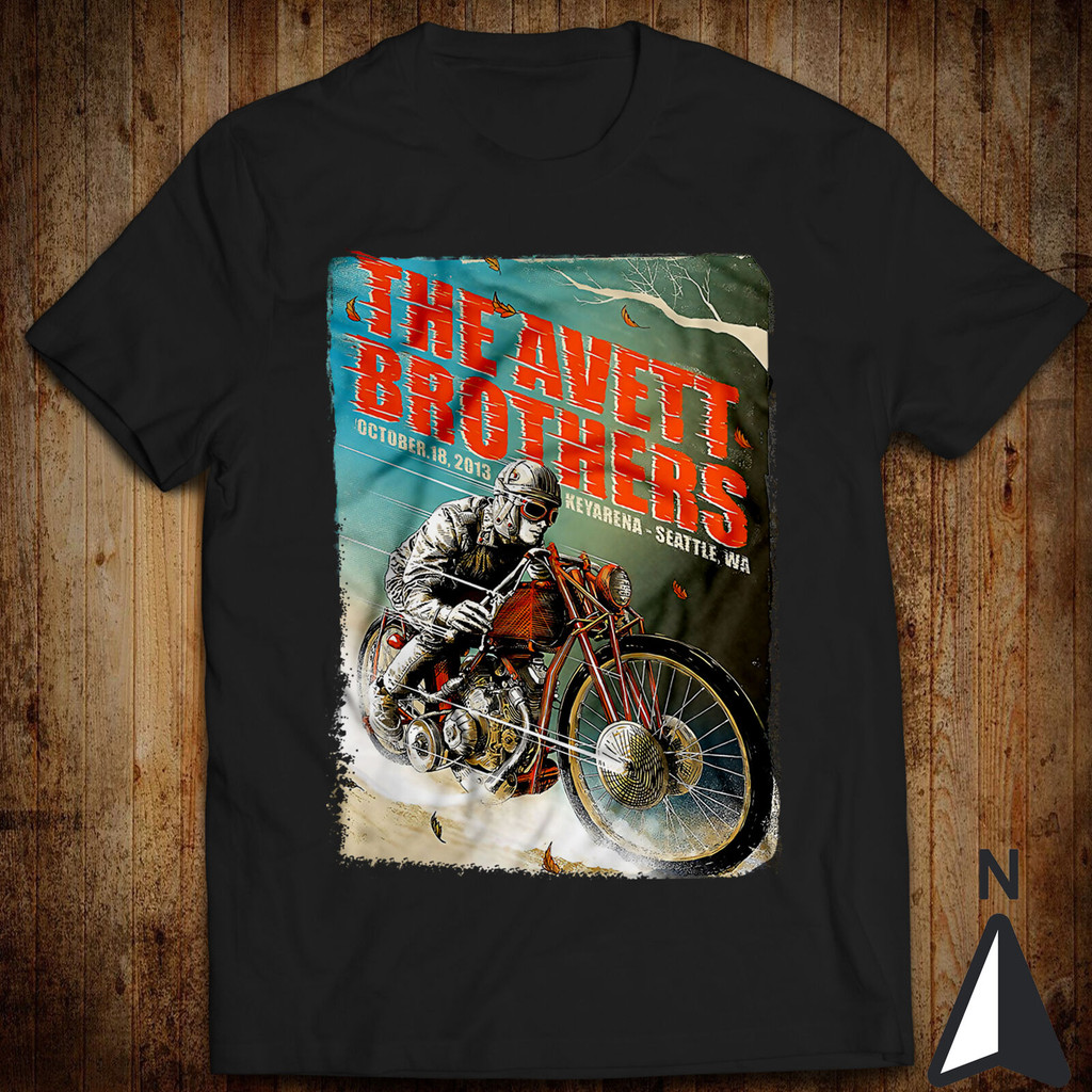 เสื้อยืดเพลงคลาสสิก The Avet Brothers Scott Avet Seth Mike Marsh