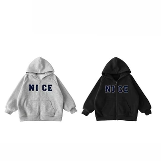 KIDSZONE เสื้อคลุมแขนยาวเด็ก ซิปหน้า รุ่น A1040