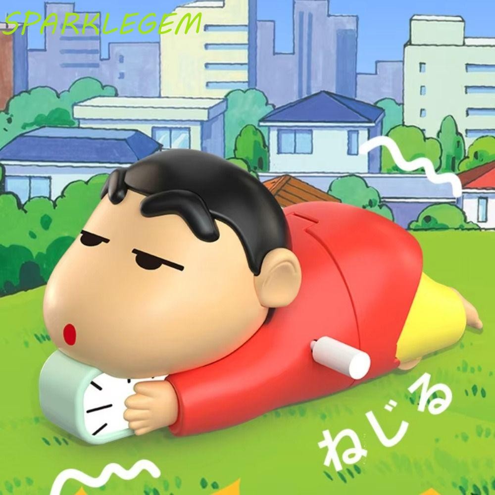 Sparklegem Crayon Shin-Chan Clockwork ของเล่น, Interactive Climbing Anime Wind-up ของเล่น,การ์ตูนสร้างสรรค์ตลกน่ารัก Clockwork รุ่นอนุบาล