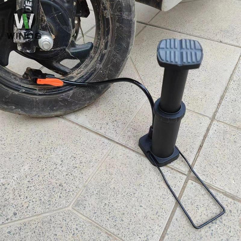 Ods ปั๊มเท้ารถจักรยานยนต์จักรยานรถแหวนว่ายน้ํา Ball Pedal ครัวเรือน Multi-function ปั๊มขนาดกะทัดรัดประหยัดแรงงานอัตราเงินเฟ้อ OD