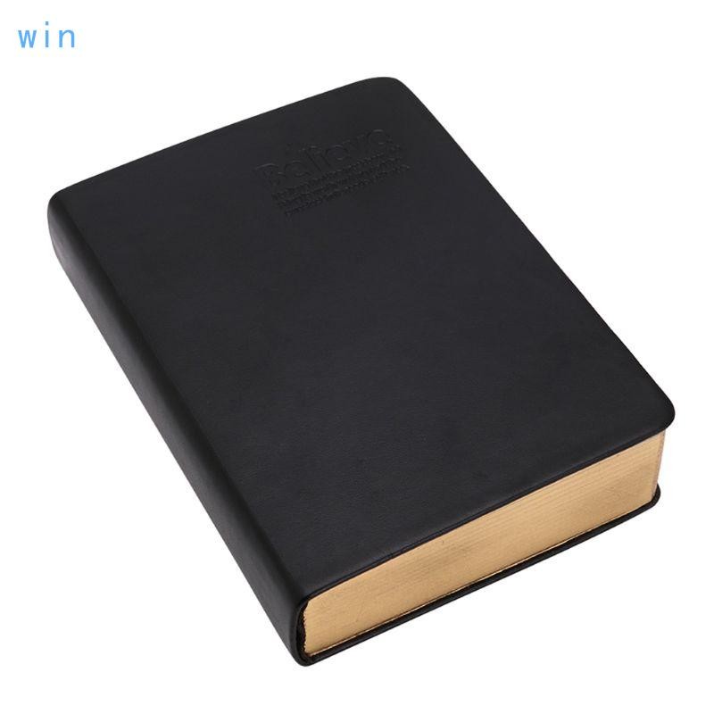Win Classic Vintage Notebook Journal Diary Sketchbook หนาหน้าเปล่าปกหนัง