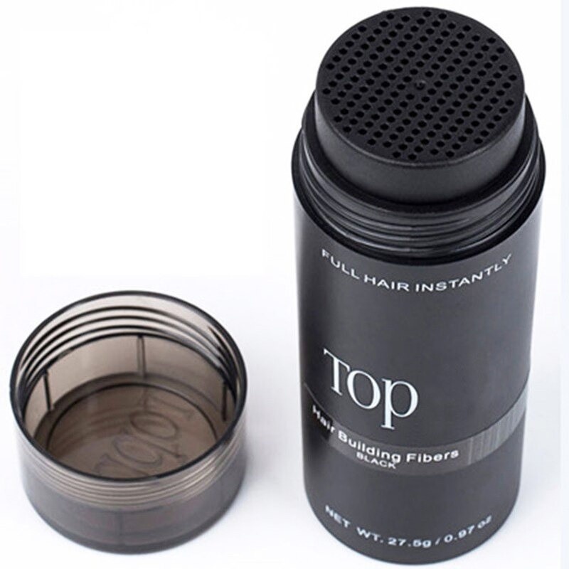ผงไฟเบอร์ปิดผมบาง เพิ่มผมหนา ปิดผมบาง หัวล้าน ผมบาง toppik hair building fibre ขนาด 27.5g.