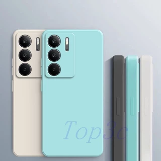 เคส realme C75/C67/C65/C63/C61/C55/C53/C51/Realme C35 SimpleสีธรรมดาAnti Dropซิลิโคนป้องกันกรณีYT