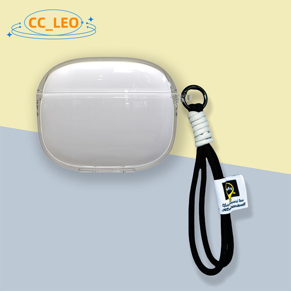 สําหรับ Bowers & Wilkins PI8 Case Bowers & Wilkins PI6 Clear Soft Case น่ารัก Lanyard จี้ Bowers & W