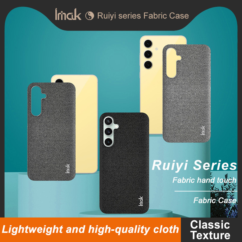 เคส Samsung S24 FE IMAK Ruiyi Series ผ้าสําหรับ Samsung Galaxy S24 FE 5G ฝาครอบ