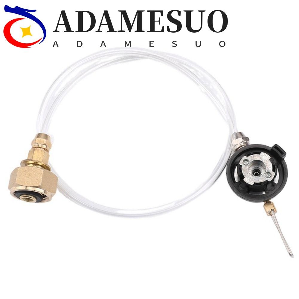 Adamesuo เงินเฟ้อวาล์วอะแดปเตอร์การ์ด-ประเภท Connecter วาล์วอัตราเงินเฟ้อกลางแจ้งเครื่องมือเติมแก๊สชาร์จวาล์วบิวเทนถังแก๊สเตาแก๊สอุปกรณ์เสริมการ์ดอะแดปเตอร์บิวเทน