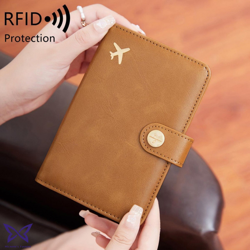 ใหม่rfid Anti-Magnetic Passport Bagเครื่องบินแบบพกพาผู้ถือหนังสือเดินทางมัลติฟังก์ชั่กระเป๋าเดินทางเอกสาร