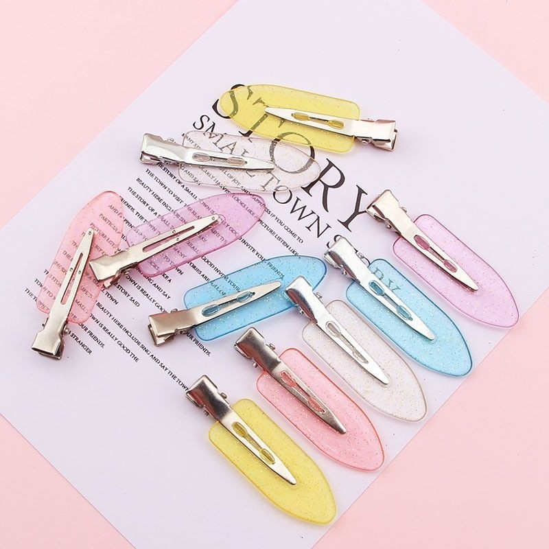 กิ๊ฟกากเพชรปากแบน สีสวย มี 5 สีให้เลือก พร้อมส่งจากไทย