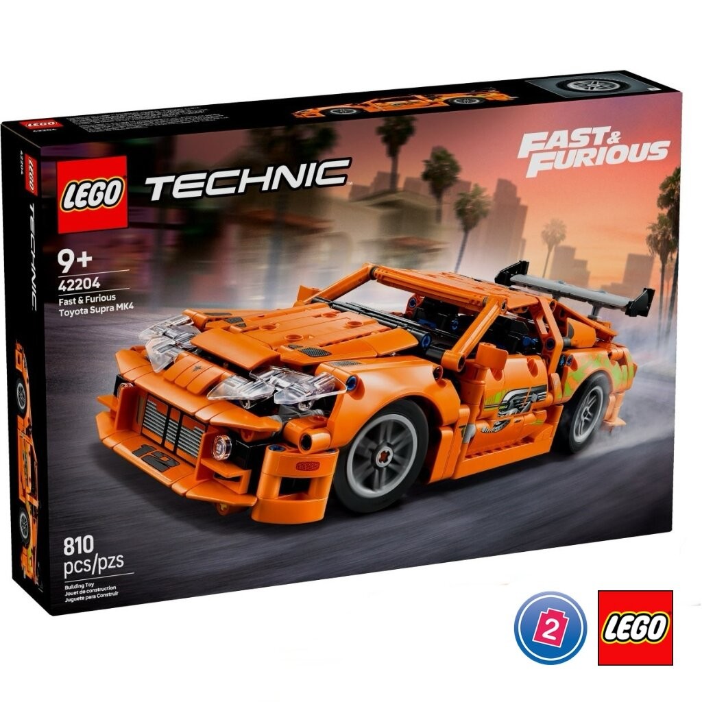 เลโก้ LEGO Technic 42204 Fast and Furious Toyota Supra MK4