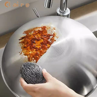 COD ฝอยขัดหม้อ ฝอยขัดเตาแก๊ส ใยขัดกระทะ ใยขัดแสตนเลส ทำความสะอาดง่าย Claire