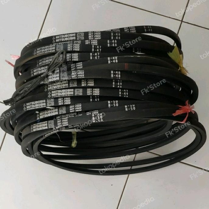 เข็มขัด V เข็มขัด Van Mitsuboshi B46 B47 B48 B49 B50 - B46