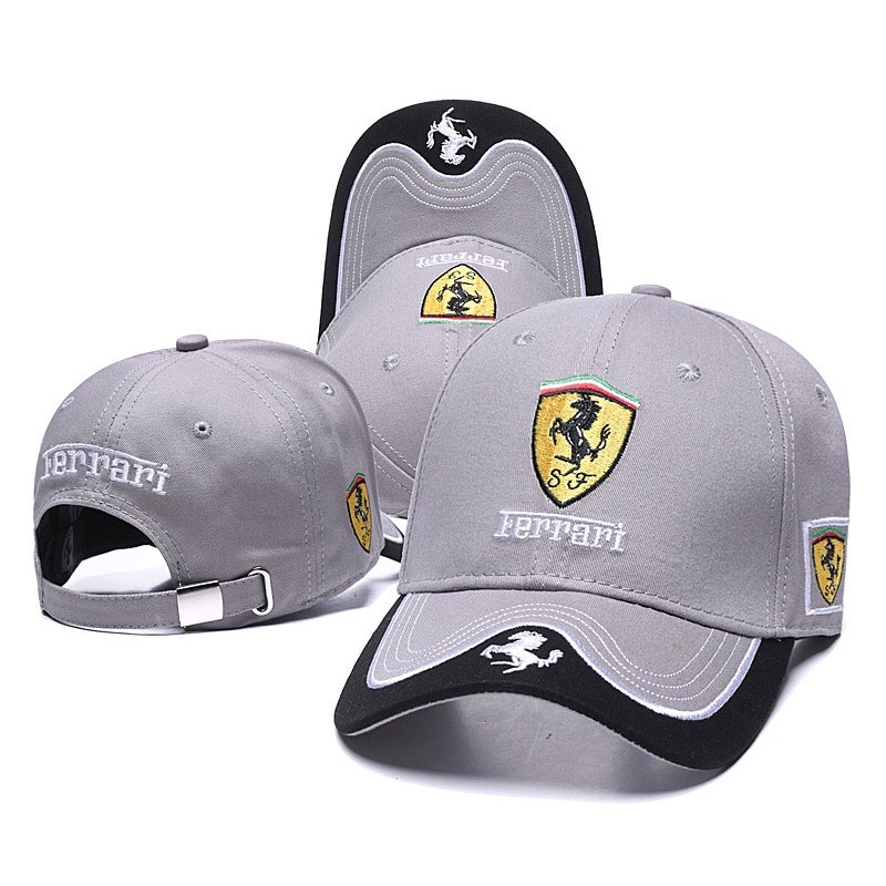 หมวกแข่ง Mens Ferrari F1 ใหม่ หมวกหรูหรา (หมวก) หมวกวิ่ง 99