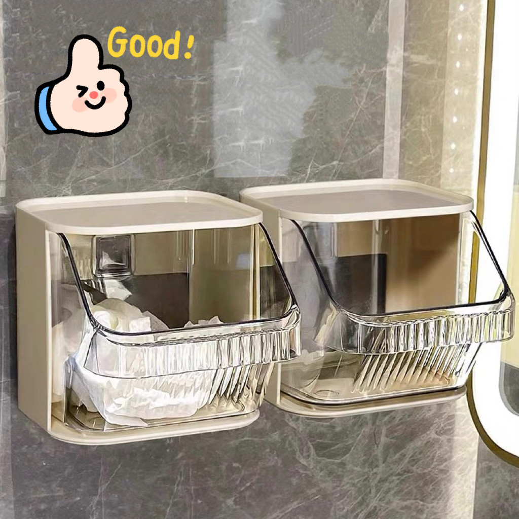 กล่องใส่ของโปร่งใส กล่องจัดระเบียบแคปซูลกาแฟ ชั้นเก็บของขนาดกะทัดรัดตั้งโต๊ะ Cheese girl