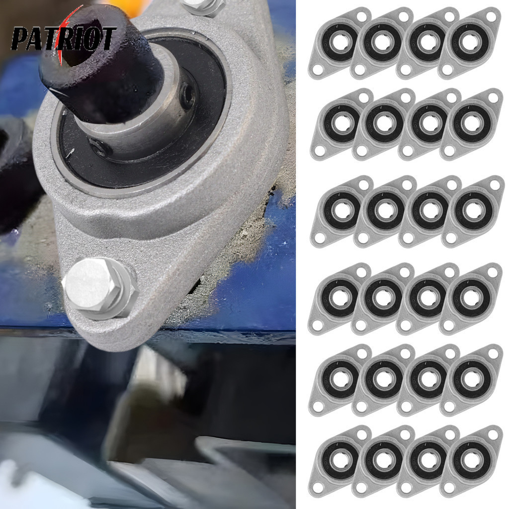 [AUTO & 3C]1/3/5PCS สังกะสีอัลลอยด์แบริ่งที่นั่ง KP08/KFL08 สําหรับแบริ่งกล 5.5x2.9 ซม.และ 4.8x2.7 ซ