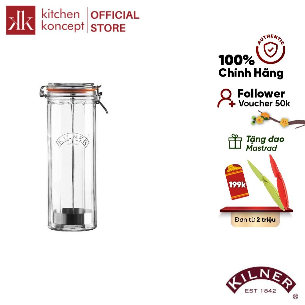 Kilner - โถแก้วสําหรับบะหมี่เอียง - 2.2L