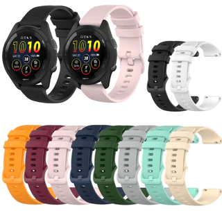18 มม.20 มม.ซิลิโคนสําหรับ Garmin Vivoactive 3 5 6 4s Active 5 S Vivomove 3s กีฬานาฬิกาสร้อยข้อมือสําหรับ Garmin Venu 2s 3s 40 มม. Venu 4 41 มม Forerunner 255S 265s 165 245 645 70 170 55 158 570 42mm