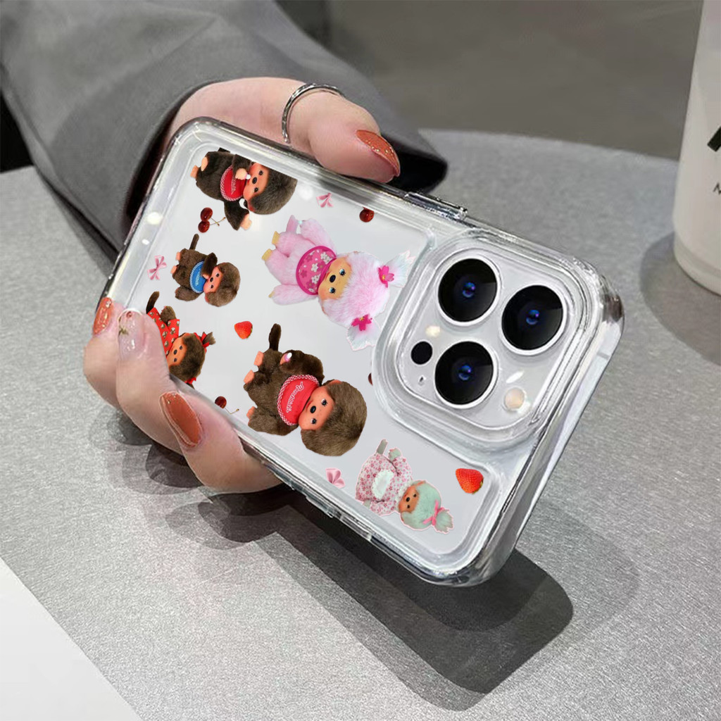 สําหรับiphone 17 Pro Maxมอนชิชิที่น่ารักและสมจริง 17 16 15 14 XR 13 11 12 Pro Max 8 7 6 6S Plus X Xs Max Se 2020 13 12 11 Simpleขั้นสูงโปร่งใสTpuเคสโทรศัพท์ ราคา ถูกที่สุด ดีลบีเคเค แกลเลอรีภาพที่ 4