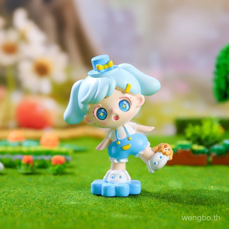 Cartoon Girl's CUTE Pet Leyuan Blind Box Trendy Play Handmops เครื่องประดับชิ้นเล็กๆสำหรับสาวๆของขวั