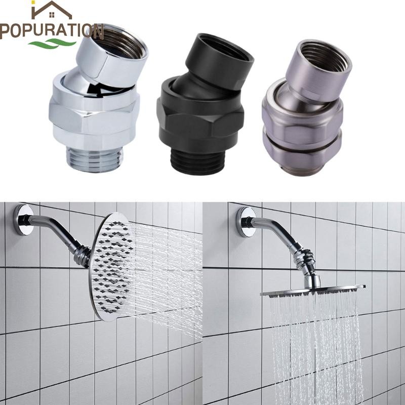 ข้อต่อหัวฝักบัว POP การติดตั้ง DIY ข้อต่อหัวฝักบัวทนการกัดกร่อน ABS